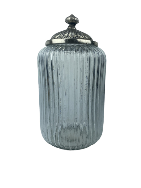 Bonboniere Glas, 13x13x25 cm